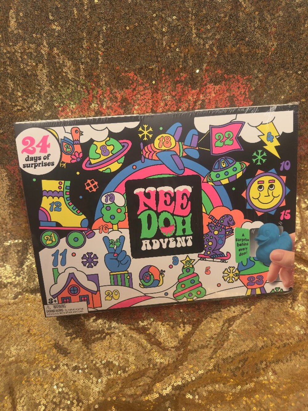 Authentic NeeDoh Squishmas 2026 Advent Calendar